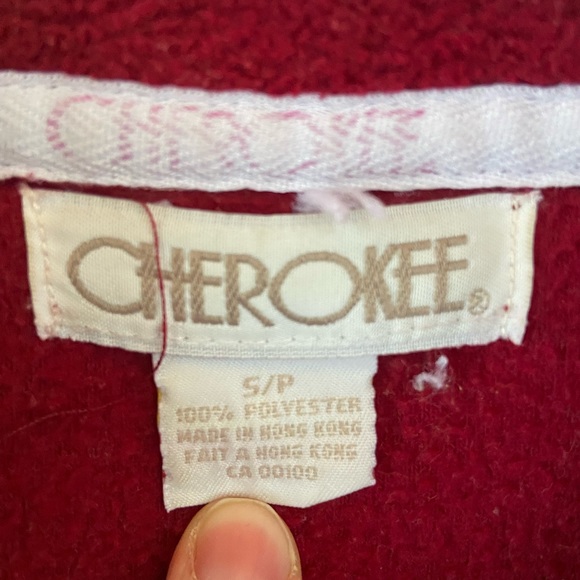 Vintage Cherokee fall fleece shacket, size small, fits larger/baggy - Picture 2 of 2